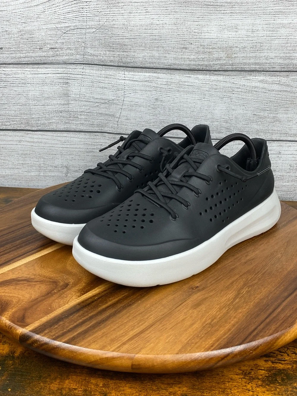 Crocs Men's InMotion Pacer Black Grey Slip On Lightweight Water Shoe Men Size 10